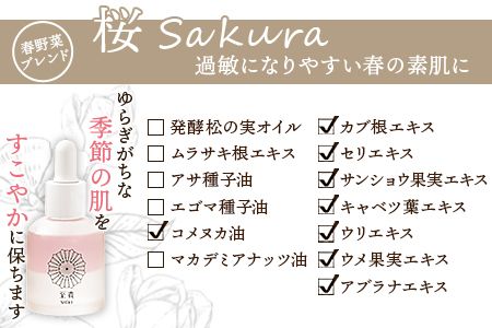 ＜大安野菜発酵油「春の桜油」～春野菜ブレンド～ 100ml＞翌月末迄に順次出荷【a0597_or】