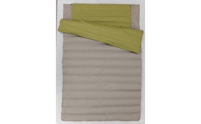 AA021　羽毛マルチ一体型寝袋　RE-SLEEP ZooM　（Sサイズ１２０ｃｍ×２１０ｃｍ）羽毛布団　日本製
