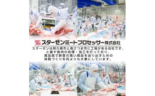 豚バラ軟骨(計2kg・500g×4P)カット済み！500gずつの小分けパックでお届け♪ 豚肉 肉 豚バラ 豚ばら 軟骨 なんこつ 煮込み料理 おでん 小分け パック【スターゼン】akn031-03