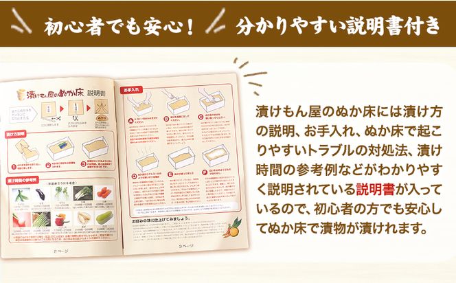 ぬか床カンタンセット (ぬか床 容器 調味料 セット) 樽の味 《90日以内に出荷予定(土日祝除く)》 和歌山県 日高川町 ぬか ぬかどこ ぬか漬け ぬか漬けセット ぬか床セット 容器 簡単 手作り 無添加---wshg_tra35_90d_26_9000_s---