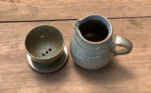 コーヒー サーバー セット （みかん灰）