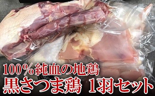 a190 黒さつま鶏1羽セット[NSファーム]国産 九州産 鹿児島県産 地鶏 鶏肉 鳥肉 とり モモ ムネ ササミ 砂ずり レバー 手羽先 詰め合わせ