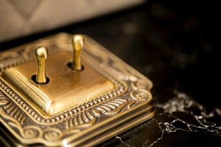 ZB-92 アートピースのような新コンセプトの空間演出家具【コフレカ】ポップアップ ドレッサー（イエロー）