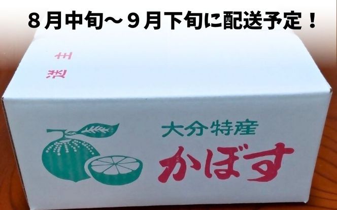 B3-116 【先行予約】かぼす （4kg）