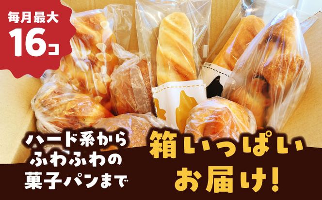 【3回定期便】Petit Lapin 箱いっぱいのおまかせパンセット M 菓子パン 総菜パン 食事パン 愛西市/Petit Lapin【配達不可：離島】[AEBI003]