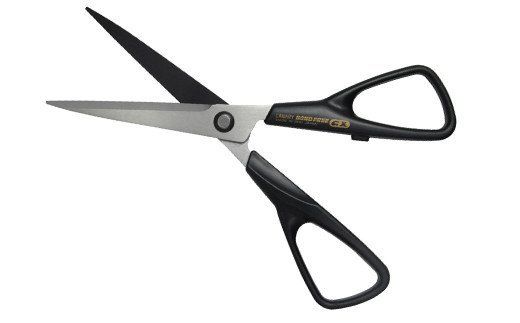 事務用ハサミ フッ素コーティング （GX-175） ～大人 おとな ハサミ 鋏 はさみ 工作 テープ 多目的ハサミ 文具 高い切れ味 文房具 プレゼント シンプル 関市 岐阜県 長谷川刃物 CANARY メーカー直送～