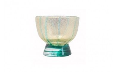 金彩盃 緑 HA-05-2【粋工房 】_HA1627