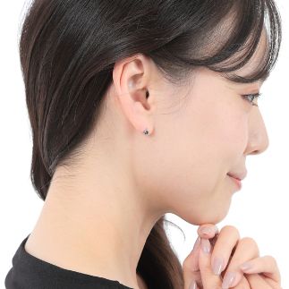 ブルーダイヤ ピアス 0.2ct E281BD-Pダイヤ プラチナ ジュエリー アクセサリーレディース ギフト 贈り物 プレゼント 記念日 ケース付 鑑定書 保証書 華奢[C2204]