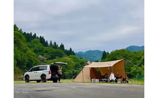 【香美町 吉滝 キャンプ場 助成券 4,500円分】令和7年11月30日迄 雲海 利用券 宿泊券 小代 おじろ 兵庫県 山陰 日本海 オートキャンプ 25-31