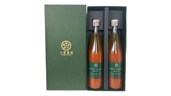 【2026年7月中旬より発送開始】 フルーツトマトジュース 銀ラベル 500ml×2本 トマト ジュース トマトジュース 美味しい 野菜 小菅農園