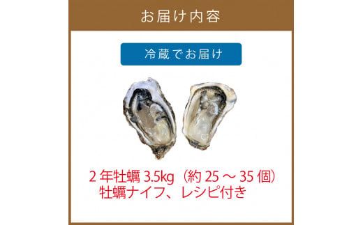 【予約：2024年11月上旬から順次発送】サロマ湖産2年牡蠣 3.5kg缶 約25～35個入 ( カキ 牡蠣 かき 3.5kg 3.5キロ 缶 サロマ湖産 BBQ 酒蒸し )【113-0006-2024】