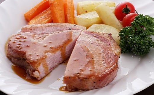 極　熟成ロースハム 【受注生産2～3人前】 FAB020