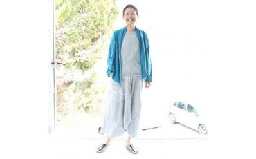 【tamaki niime・イッテンモノ】tarun pants SHORT (74-10)