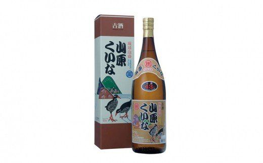 琉球泡盛　山原くいな43度3年古酒　1800ml　1本