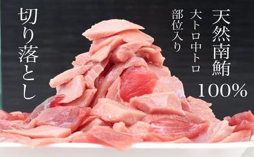 a10-604　天然 南鮪 100％ 切り落とし 大トロ 中トロ含 約400g