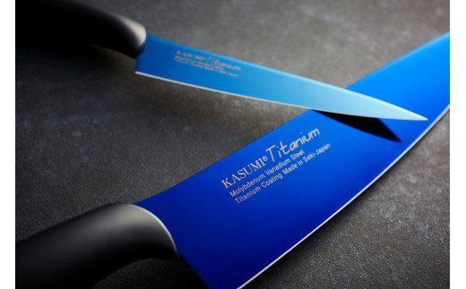 H23-02 【霞 KASUMI】チタンコーティング フルーツナイフ