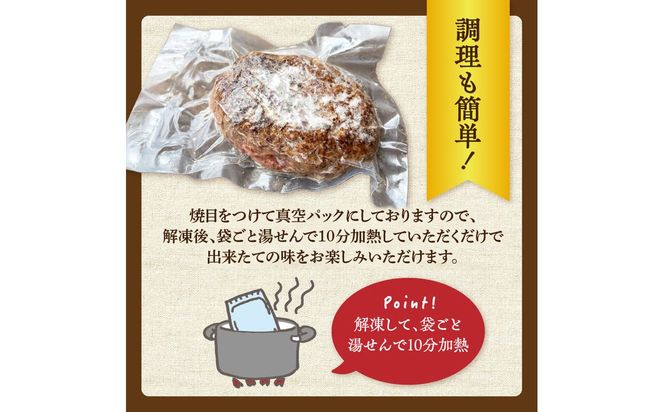 【A05057】豊後牛100％　手ごねハンバーグ　約2.1kg