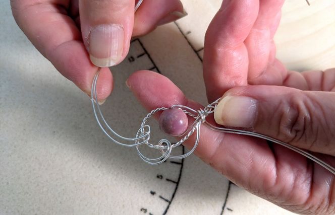 099H1947 くるるンとかわいいワイヤーアート作り体験レッスン（2名様）