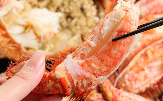 大サイズ！冷凍毛がに約650g×2尾【斉藤水産】 AM144