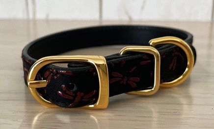 愛犬家と開発！印伝首輪　BT-2