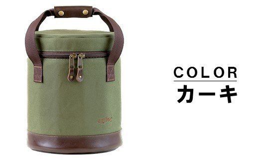 [R135] oxtos 帆布ストーブケース＃２【カーキ】
