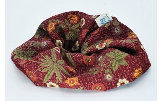 【アンティーク着物リメイク】ビッグシュシュ1個（直径：約15～17cm） [Acote 大阪府 守口市 20940701] 