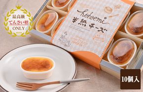 099H2833 半熟チーズ 10個入り【洋菓子 スイーツ おやつ てんさい糖】