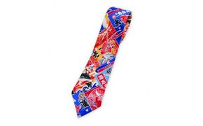 大漁旗手作りネクタイ