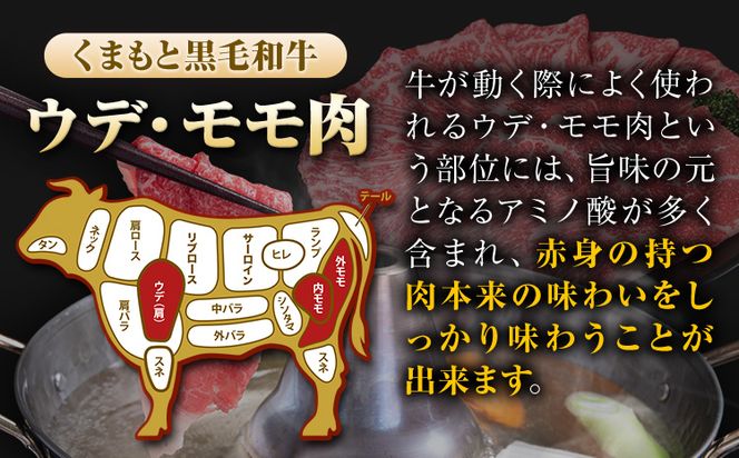 くまもと黒毛和牛 ウデ・モモスライス 2000g 500g x 4パック 牛肉 冷凍 《30日以内に出荷予定(土日祝除く)》 くまもと黒毛和牛 黒毛和牛 冷凍庫 個別 取分け 小分け 個包装 モモ スライス 肉 お肉 しゃぶしゃぶ肉 すきやき肉 すき焼き---gkt_fudmm_30d_24_30000_2000g---