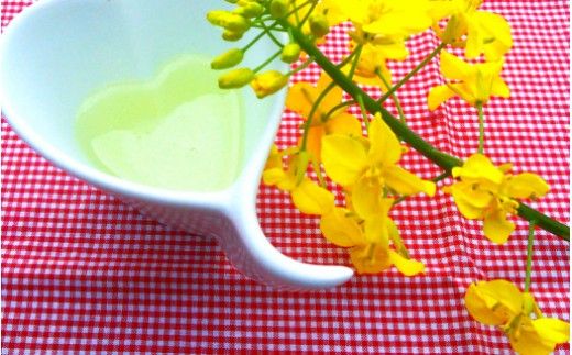 一番搾り 菜の花油 + 菜の花 サラダ油 各2本《築上町》【農事組合法人　湊営農組合】 [ABAQ017]