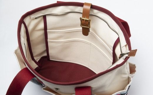 「琉球帆布」アートクラフトマンバッグ （RYUKA ブルー）- 実用性 帆布 トート キャンバス生地 丈夫 ベーシック おしゃれ ファッション お出かけ かばん 鞄 手仕事 手づくり ハンドメイド 琉球帆布 伝統技術 沖縄県 八重瀬町【価格改定】