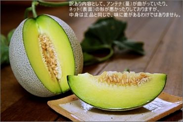 【先行予約／数量限定100】ゆめろんファームの青肉メロン（訳あり品）（2024年6月上旬～発送）　国産 メロン めろん 2024フルーツ ふるーつ 果物 くだもの 農家応援 生産者応援 DE00037