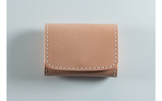 【CF】革工房「Sage-Leather」〇牛革コインケース(生成)《90日以内に出荷予定(土日祝除く)》---sanagouchi_ksl_4_1k---