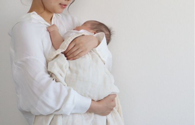 G1901 【eclat bebe】泉州南部織 4重ガーゼマルチケット（PiGy/Sサイズ） 