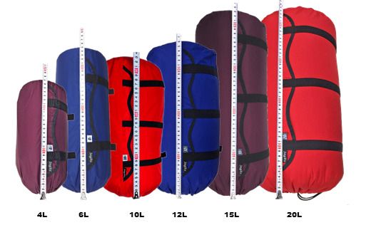 [R157] oxtos NEW透湿防水コンプレッションバッグ 20L【ブルー】