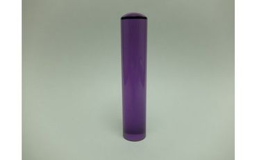 E441紫水晶　印鑑　12.0㎜×60.0㎜ 