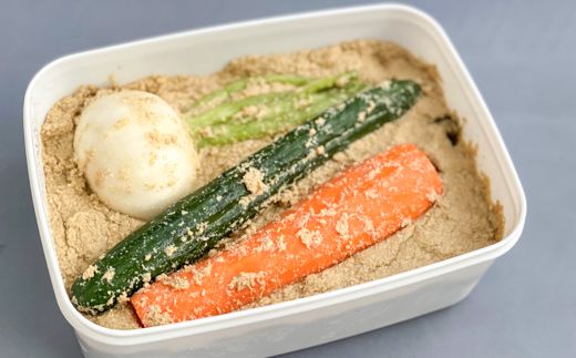 K1824 ミルキークイーンの米ぬか床キット1100g