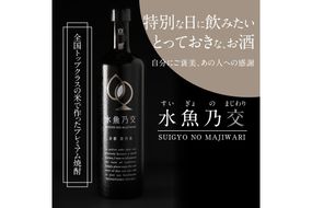 2018ロンドン酒チャレンジ金賞受賞★水魚乃交　25度　720ml　原酒 京都 焼酎 お酒 酒 酒好き お酒好き プレゼント お返し プレゼント 贈り物 友人 誕生日 米焼酎 ハレの日 贅沢な酒　IW00006