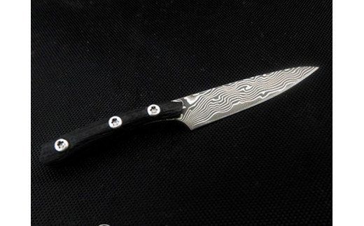 H27-18 【ミニチュア6.4cm】 ダマスカス ペティ