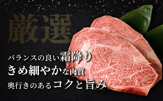 鹿児島黒牛ステーキセット【U609】