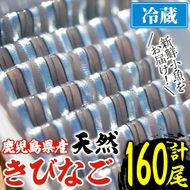 鹿児島県阿久根産 天然きびなごのお刺身(計160尾・40尾×4パック)国産 魚介 魚貝 海産物 鮮魚 冷蔵配送 キビナゴ 海鮮丼 食品 セット 詰め合わせ 水産加工品【濱崎魚類】akn023-02