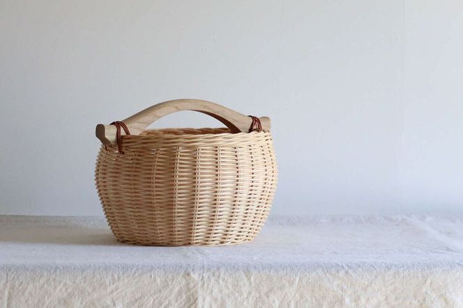 ラベンテリバスケット ラウンド かご