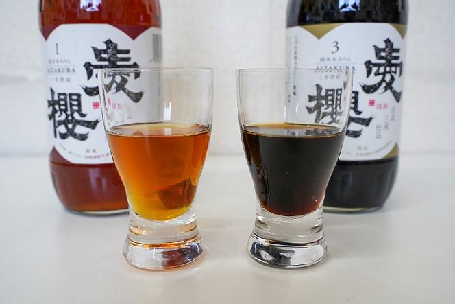 古式三河仕込　愛櫻純米本みりん　味比べセット　H009-045