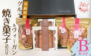 宮崎県産 グルテンフリー & ヴィーガン 焼き菓子 詰合せ <Bセット>_M010-002_03