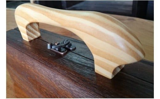 ［グレイン］琉球松と桐のバッグ - メンズ レディース 男性 女性 男女兼用 贈り物 ギフト おしゃれ ツートンカラー 木製品 人気 おすすめ 沖縄県 八重瀬町【価格改定】