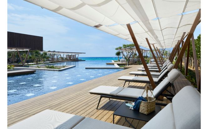 【星のや沖縄】「3万円」ふるさと納税宿泊ギフト券 〇 星野リゾート 読谷村 沖縄 青い海 オーシャンフロント オーシャンビュー インフィニティプール 星空 サンセット 星のや