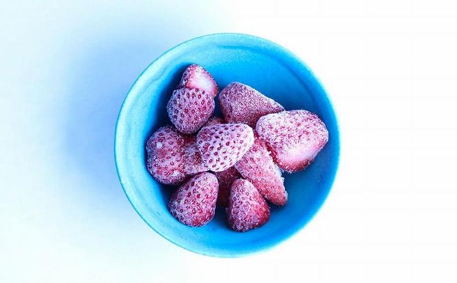 【訳アリ】完熟冷凍苺 紅ほっぺ1.0kg / 化粧箱入【果実まるごとアイス】