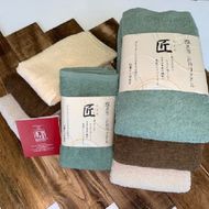 099H3865 泉州こだわりタオル「匠」タオルセット フェイスタオル 4枚＆バスタオル 3枚【泉州タオル 国産 吸水 普段使い シンプル 日用品】