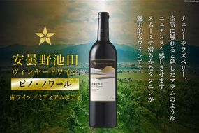 赤ワイン サッポロ グランポレール 安曇野池田ヴィンヤード「ピノ・ノワール」750ml [池田町ハーブセンター 長野県 池田町 48110607] 赤 ワイン ミディアムボディ お酒 酒