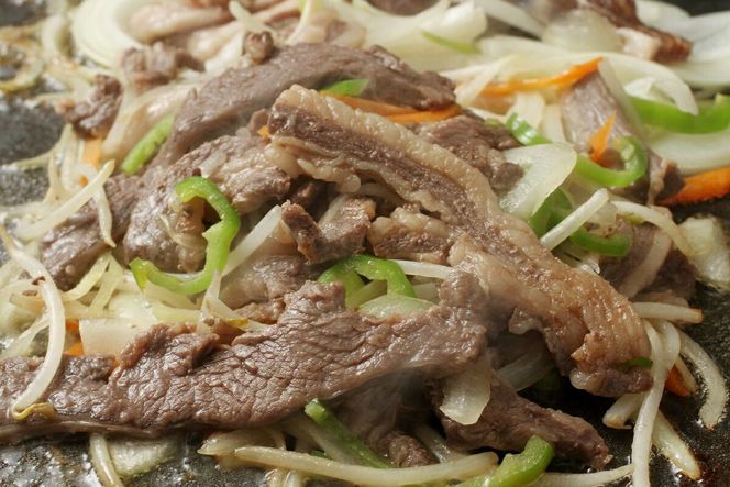 特製たれ漬えぞ鹿焼肉ミックス【300g×2袋】